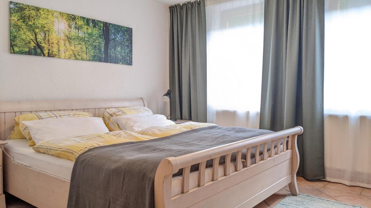 Ferienwohnung Am Hardtwald ハイデンハイム・アン・デア・ブレンツ エクステリア 写真