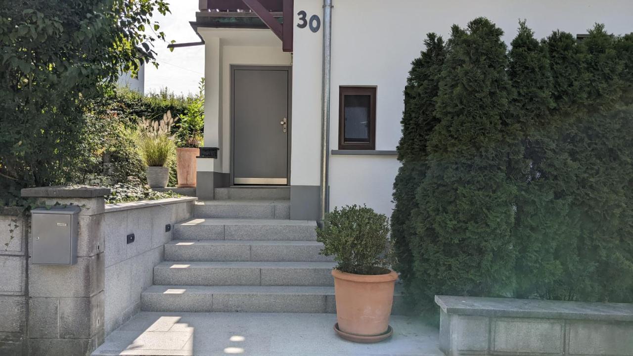 Ferienwohnung Am Hardtwald ハイデンハイム・アン・デア・ブレンツ エクステリア 写真